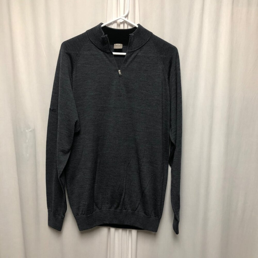 Ping Sensorwarm Partial Zip Pullover Sweater Mens… - image 1